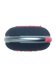 JBL Clip 4 Water Resistant Portable Bluetooth Speaker, JBLCLIP4BLUP, Blue/Pink