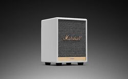 Marshall Uxbridge Voice Bluetooth Speaker with Google Assistant, White