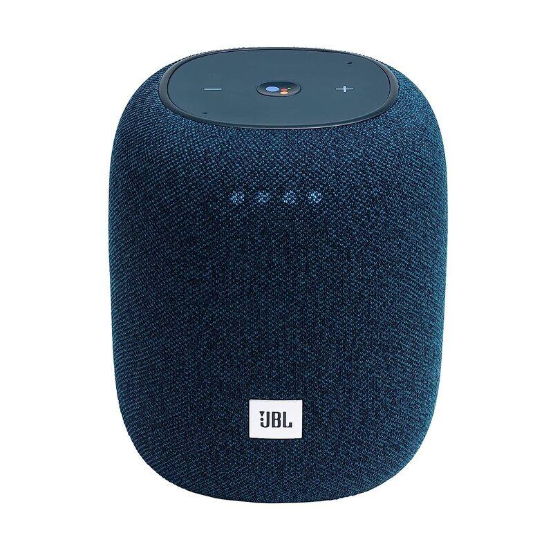 

JBL Link Music 360 Degree Bluetooth Speaker with Wi-Fi and Voice Assistance Integration, Blue