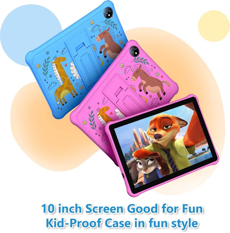 Blackview Tab A7 Kids 10.1-inch 3+64GB 6580mAh Children Edition Tablet,  Stitch Blue