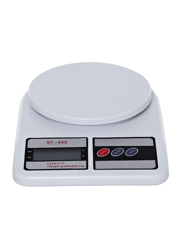 Zorex 7 Kg USB Portable Blender Mini Blender & Electric Digital Kitchen Scale, White
