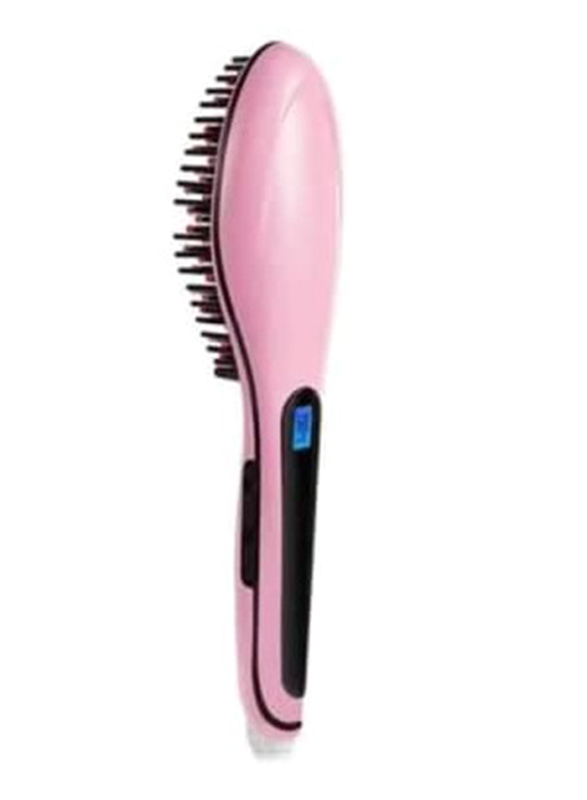 Zorex Fast Hair Straightener Brush, Pink
