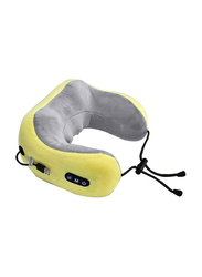 Zorex Rechargeable Electric U Shaped Neck Massager Pillow, Yellow