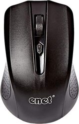 Enet Wireless Optical Mouse, G211-33, Black