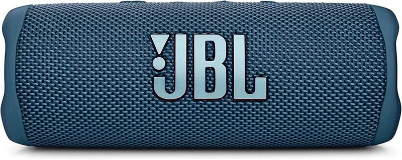 JBL Flip 6 مكبر صوت محمول IP67 مقاوم للماء مع صوت Bold JBL Original Pro ، مكبر صوت ثنائي الاتجاه ، صوت قوي وباس عميق ، بطارية 12 ساعة ، حماية شحن USB-C آمنة - أزرق ، JBLFLIP6BLU