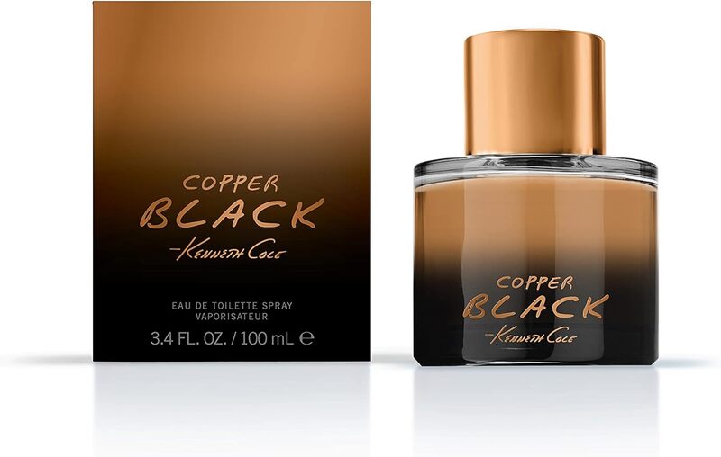 Kenneth Cole Cooper Black For Men 3.4 oz EDT Spray