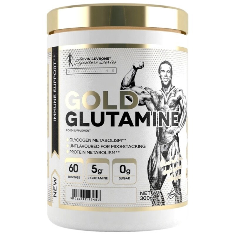 

Kevin Levrone Gold Glutamine, Unflavored, 300 Gm