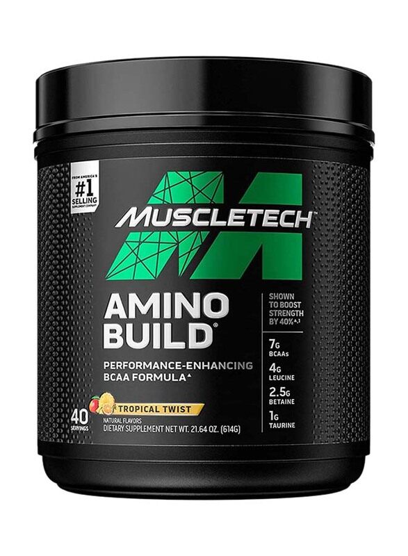 

Muscletech Amino Build, 614gm, Tropical Twist