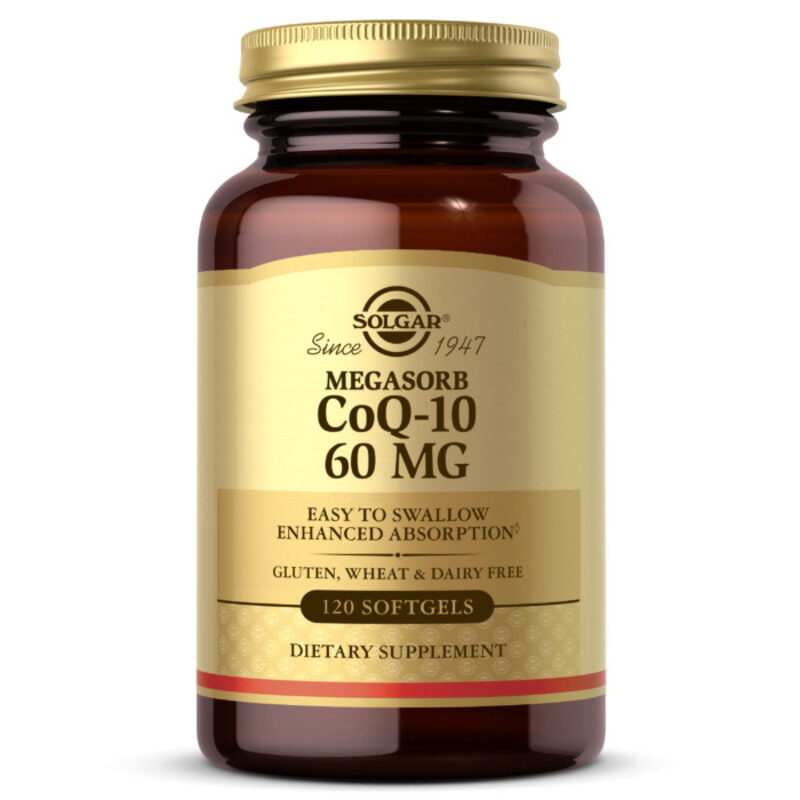 

Solgar Megasorb Coq10, 60 mg, 120 Softgels