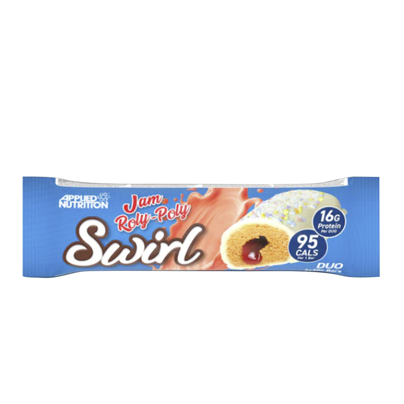 Applied Nutrition Swirl Duo Bar, Jam Roly-poly, 1 Bar