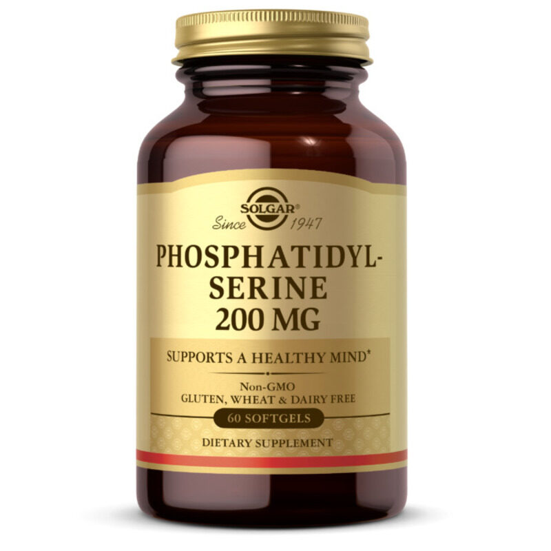 

Solgar Phosphatidyl Serine, 200 mg, 60 Softgels