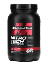 Muscletech Nitro Tech Whey Protein Powder, 998gm, Cookies & Cream