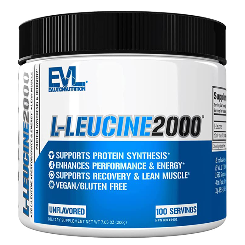 

Evlution Nutrition L-Leucine, Unflavored, 2000 mg