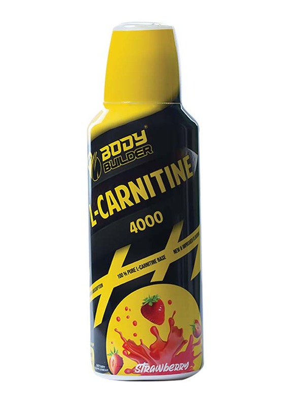 Body Builder L Carnitine, 4000 mg, 25 Servings, Strawberry