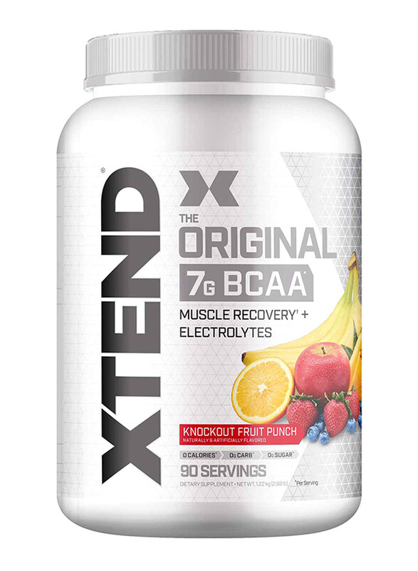 

Xtend Original BCAA Dietary Supplement, 90 Servings, 1.22Kg, Knockout Fruit Punch