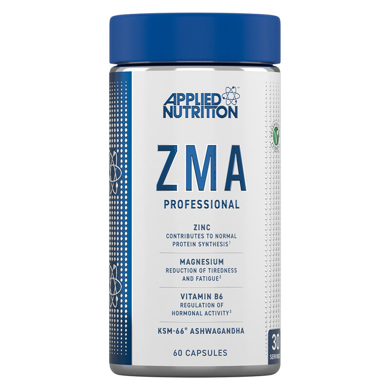 

Applied Nutrition ZMA, 60 Capsules, Unflavored