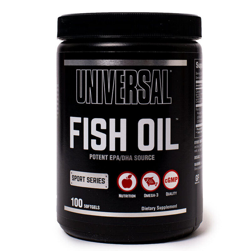 

Universal Nutrition Fish Oil, 100 Softgels