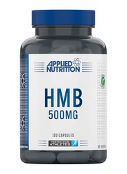 Applied Nutrition 60 Servings HMB, 500mg, 120 Veggie Capsules, Regular