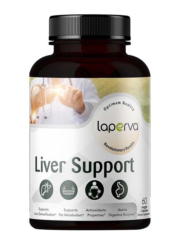 

Laperva Liver Support Dietary Supplement, 60 Veggie Capsules