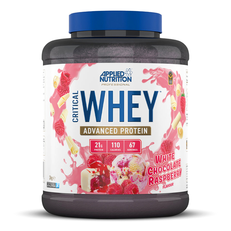 Applied Nutrition Critical Whey Blend, White Chocolate Raspberry, 2 Kg