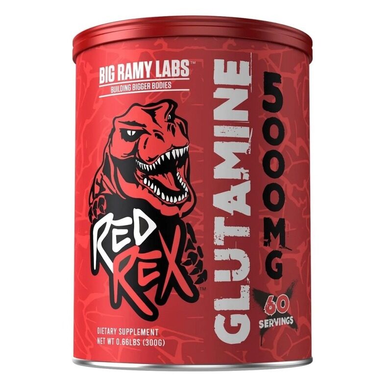 

Big Ramy Labs Redrex Big Ramy Labs Red Rex Glutamine, Unflavored, 300 Gm