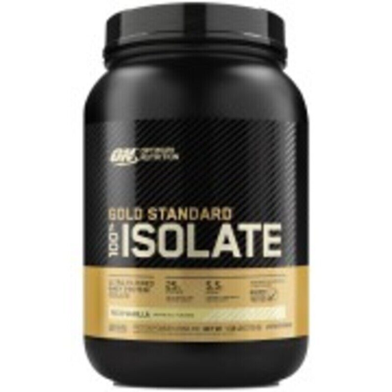 

Optimum Nutrition 100% Gold Standard Isolate, Rich Vanilla, 1.58 LB