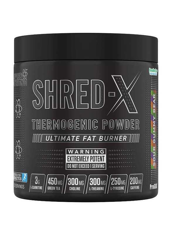 Applied Nutrition Shred X Thermogenic, 30 Servings, Sour Gummy Bear