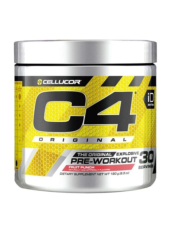 Cellucor C4 Original Pre-Workout Protein Protein, 180gm, Fruit Punch