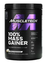 Muscletech 100% Mass Gainer, 2.33Kg, Vanilla Milkshake