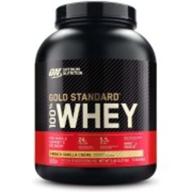 

Optimum Nutrition Gold Standard 100% Whey Protein, French Vanilla, 5 LB