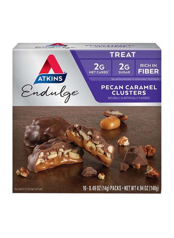 

Atkins Endulge Pecan Caramel Clusters, 140g