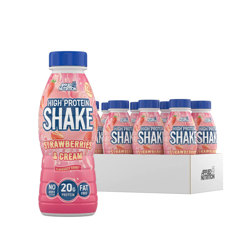 

Applied Nutrition High Protein Shake, Strawberries Cream, 330 ML