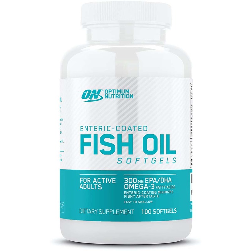 Optimum Nutrition Fish Oil Softgels, 100 Softgels, Unflavoured