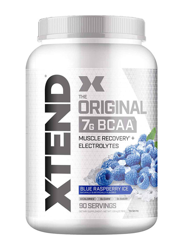 

Xtend Original BCAA Protein Powder, 1.26Kg, Blue Raspberry Ice