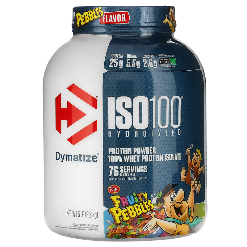 

Dymatize ISO 100, Fruity Pebbles, 5 LB