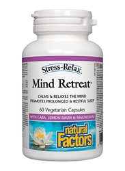 Natural Factors Mind Retreat Capsules, 60 Veggie Capsules,