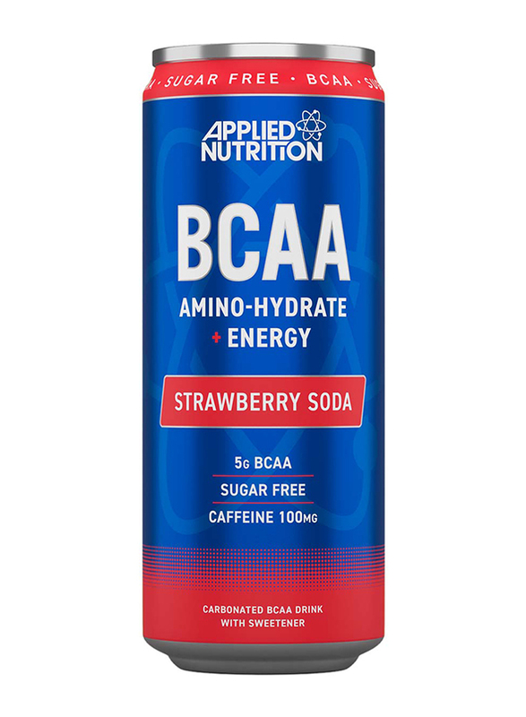 Applied Nutrition Strawberry Soda BCAA Amino Hydrate Plus Energy, 330ml