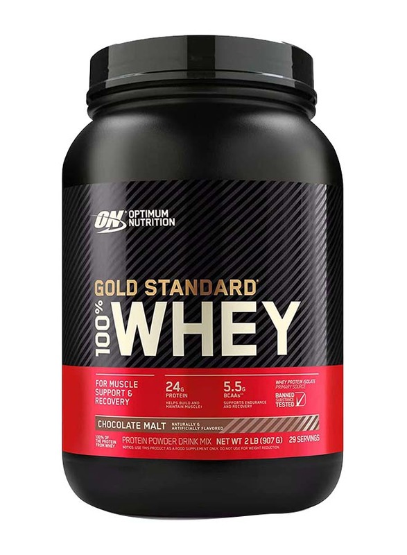 Optimum Nutrition Gold Standard 100% Whey Protein, 2 Lbs, Chocolate