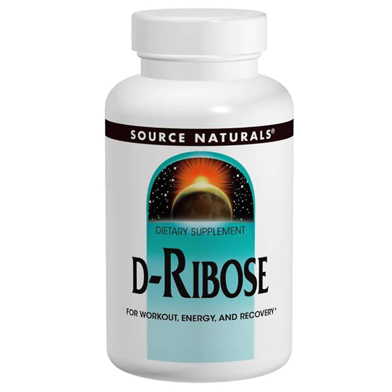 

Source Naturals D-Ribose, 60 Tablets, 1000 mg