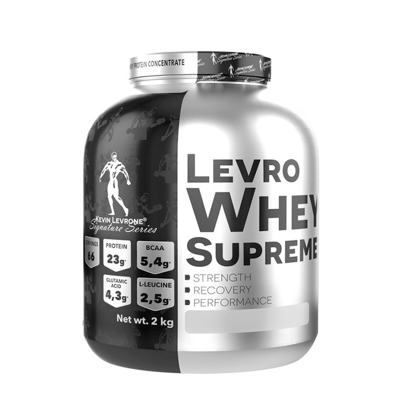 

Kevin Levrone Whey Supreme, 2 Kg, Strawberry