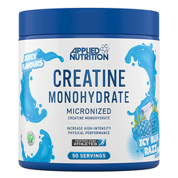 Applied Nutrition Creatine Monohydrate Micronized, Icy Blue Raz, 250 Gm