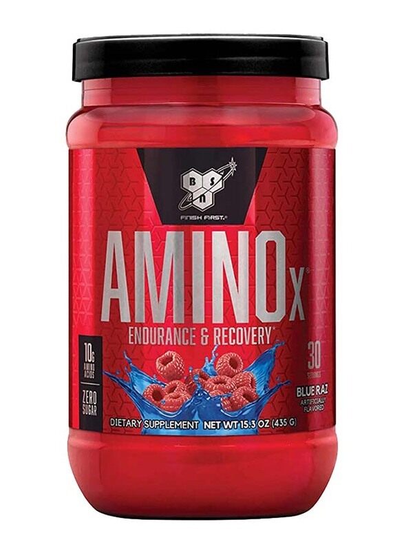

BSN Amino X, 30 Servings, 435gm, Blue Raspberry