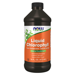Now Liquid Chlorophyll, Peppermint, 473 Ml
