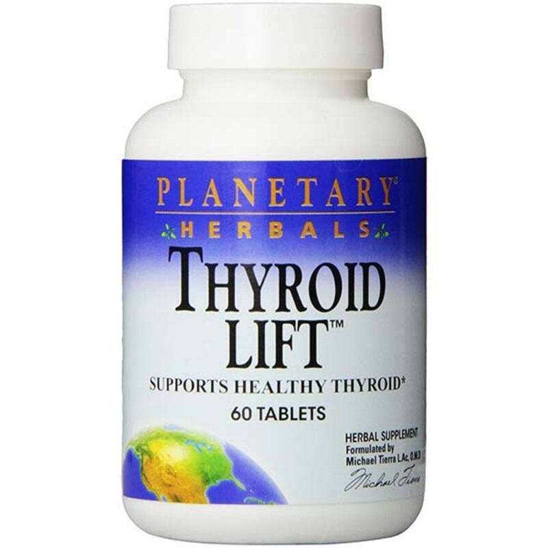 

Planetary Herbals Thyroid Lift, 120 Tablets
