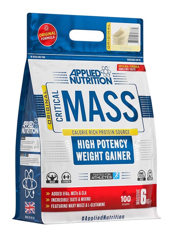 Applied Nutrition Original Formula Critical Mass, 6 KG, Vanilla