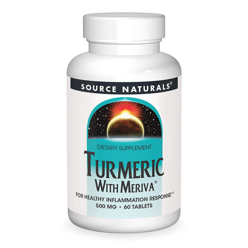 

Source Naturals Turmeric with Meriva, 500 mg, 60 Tablets