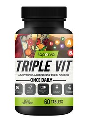 Laperva Triple Vit Once Daily Multivitamin Dietary Supplement, 60 Tablets