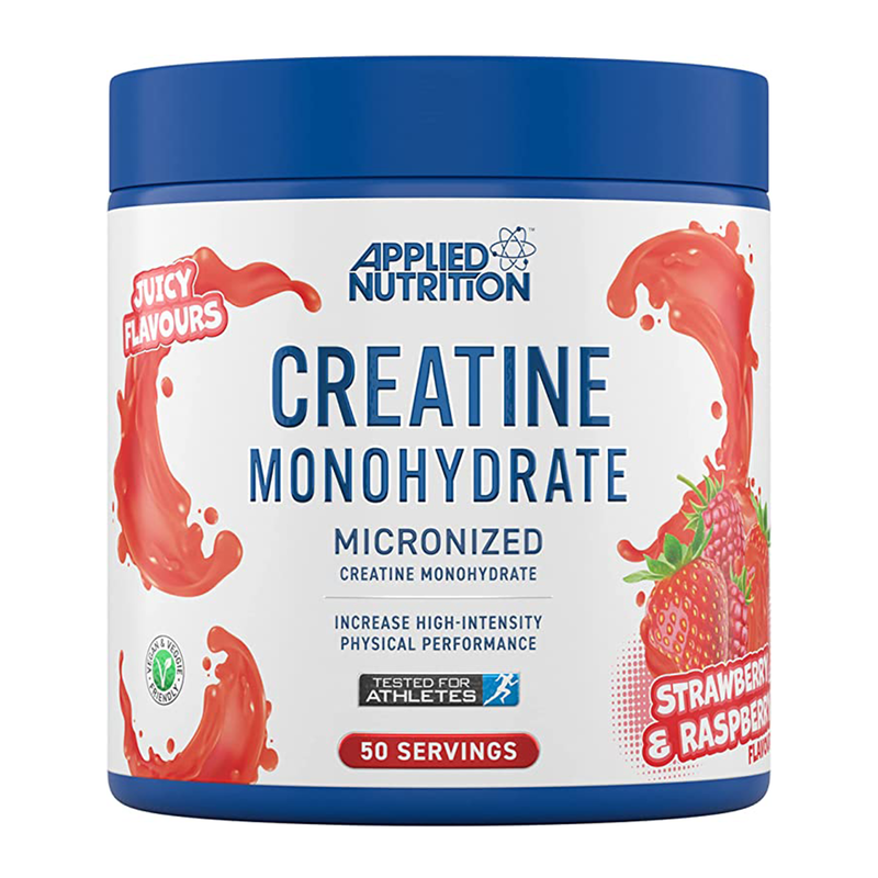 

Applied Nutrition Creatine Monohydrate Micronized, 250gm, Strawberry & Raspberry