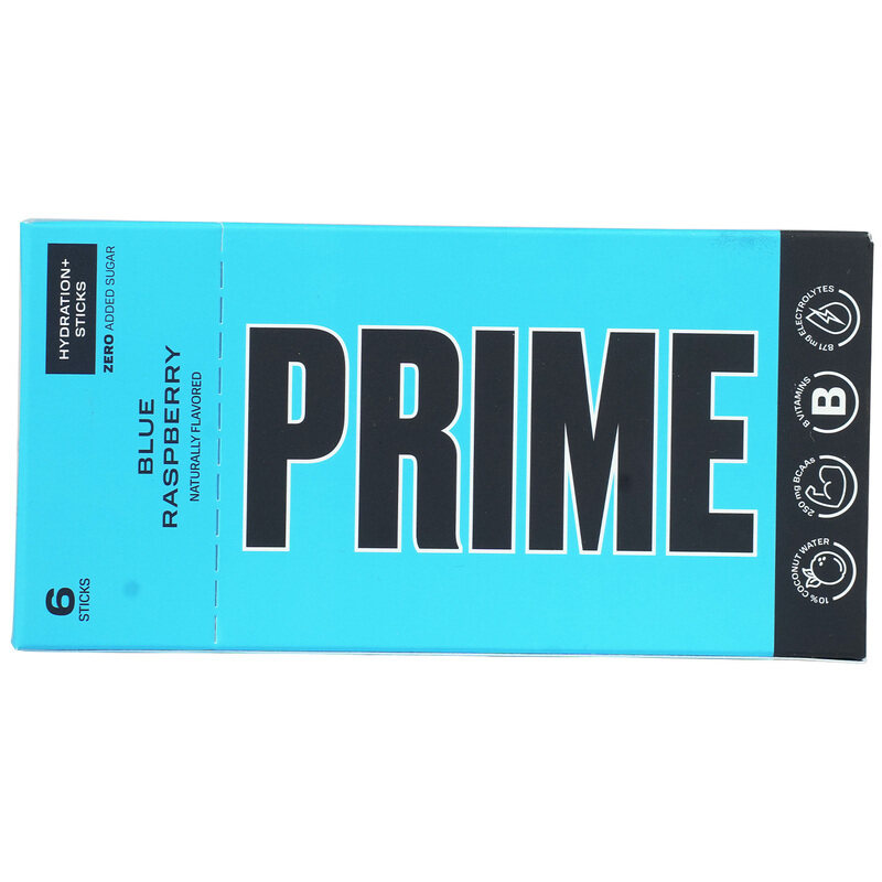 

Prime Hydration, 6 Sticks, Blue Raspberry