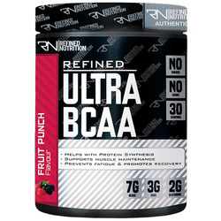 Refined Nutrition Refined Ultra BCAA, Fruit Punch, 450 GM